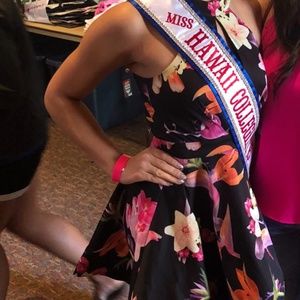 Floral Print Cocktail dress